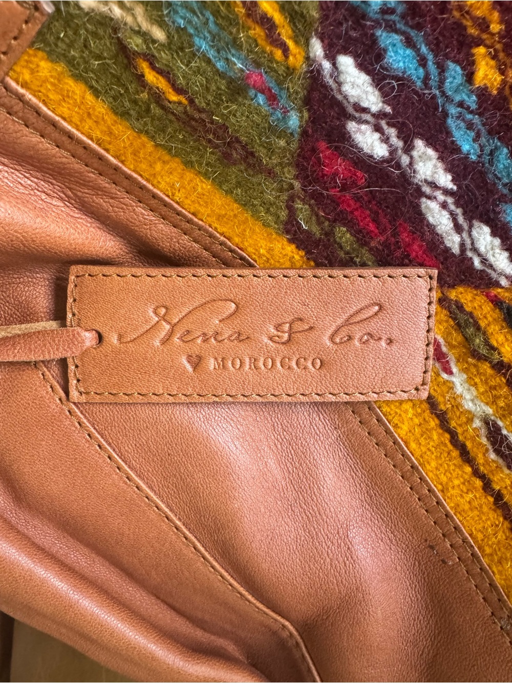 Nena & Co. MCDB Morocco Genuine Leather - Picture 2 of 3
